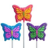 Sanded Butterfly Lollipops