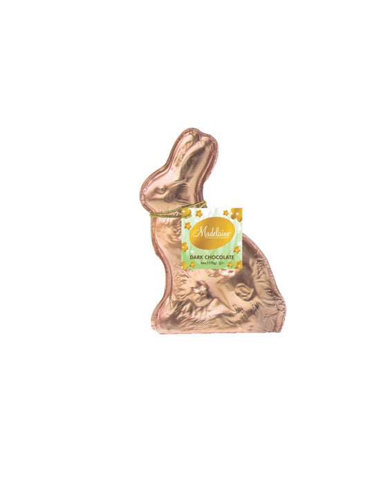 Dark Chocolate Foiled Rabbit (6oz)