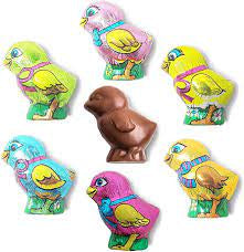 6oz Foiled Chicks (Milk Chocolate)